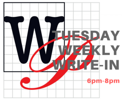 Tuesday Write-In presented by The Writers Place at The Writers Place, Kansas City MO
