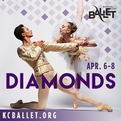 Diamonds presented by Kansas City Ballet at Kauffman Center for the Performing Arts, Kansas City MO