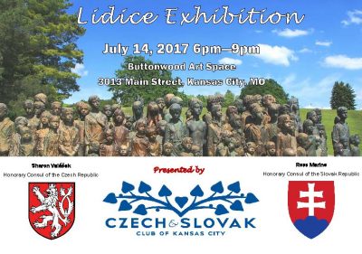 Lidice Exhibition presented by Buttonwood Art Space at Buttonwood Art Space, Kansas City MO