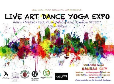 Live Art Dance Yoga Expo presented by  at ,  