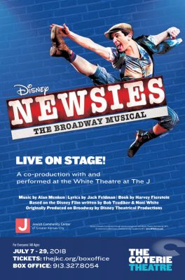 Disney’s Newsies presented by The Coterie Theatre at The White Theatre, Leawood KS
