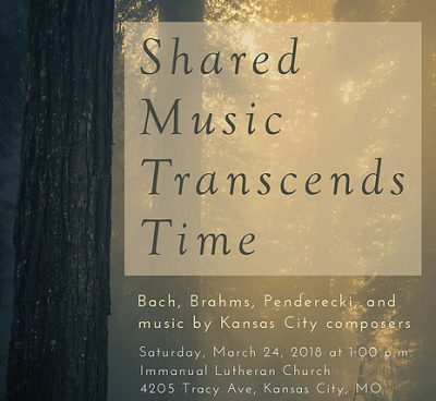 Shared Music Transcends Time presented by Musica Vocale at ,  