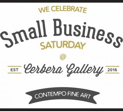 Cerbera Gallery’s Black Friday & Small Business Saturday Sale presented by Cerbera Gallery at Cerbera Gallery, Kansas City MO