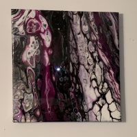 Gallery 4 - Toni Kirk Purple Passion Pt. 2 Acrylic on Canvas 10” x 10”