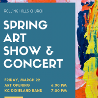 Rolling Hills Spring Art Show & KC Dixieland Band Concert presented by KC Dixieland Band at ,  