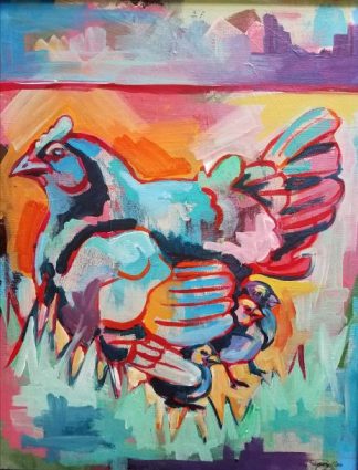 Gallery 6 - Spring Chicken, Acrylic, 16