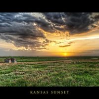 Gallery 1 - Kansas Sunset 6 exposure x2 frames stitched HDR panarama.