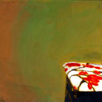 Gallery 4 - Chinese Chair II Mixed media on canvas 10” x 30”