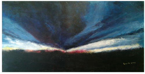 Gallery 2 - Impending Storm Mixed Media 24”x48”
