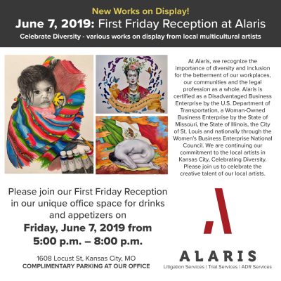 Alaris June First Friday Reception presented by  at ,  