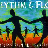Rhythm & Flow: A Process Painting Experience presented by Jenny Hahn Studio at The Bauer Building, Kansas City MO