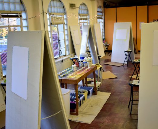 Gallery 3 - Living in the Creative Flow: 4-week process painting workshop series