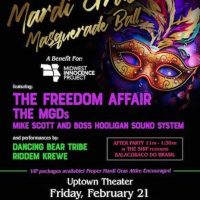 Mardi Gras Masquerade Ball Benefiting Midwest Innocence Project presented by  at Uptown Theater, Kansas City MO