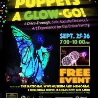 Puppets a Glow-Go presented by StoneLion Puppet Theatre at ,  