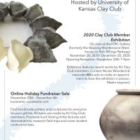 VIRTUAL- Holiday Sale with KU Clay Club presented by Sophia Reed at Online/Virtual Space, 0 0