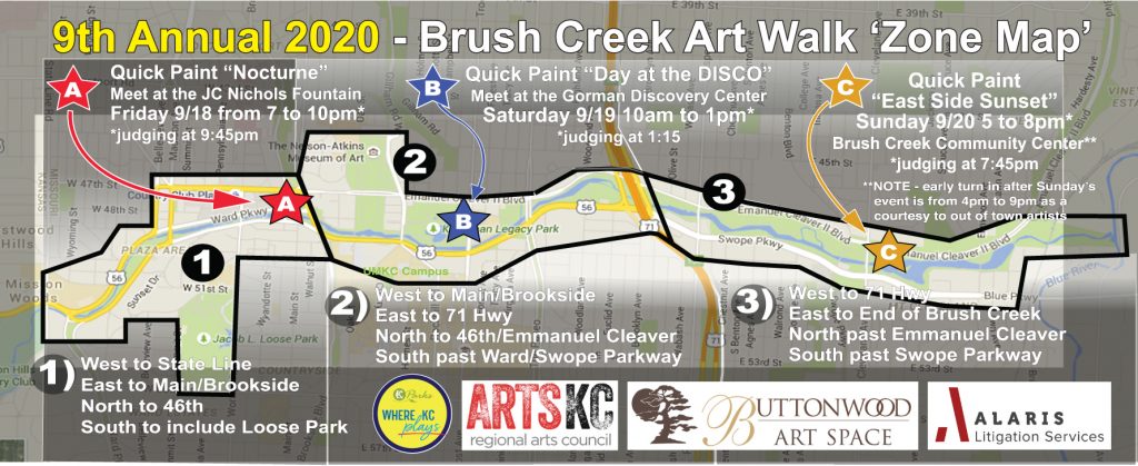 Gallery 5 - Brush Creek Art Walk 2020 at ARTSKC (through February)