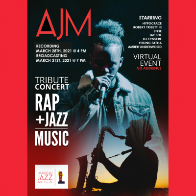 VIRTUAL – Rap & Jazz Music Tribute Concert presented by American Jazz Museum at The Gem Theater, Kansas City MO