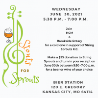 Stouts for Sprouts presented by Heartland Chamber Music Ltd at ,  