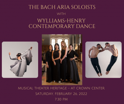 Bach Aria Soloists & Wylliams-Henry Contemporary Dance Company presented by Bach Aria Soloists at MTH Theater at Crown Center, Kansas City MO