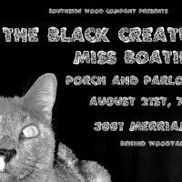 The Black Creatures, Miss Boating, and Porch And Parlor Music presented by The Black Creatures at ,  