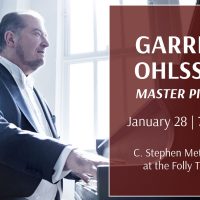 Garrick Ohlsson, Master Pianist presented by Friends of Chamber Music at The Folly Theater, Kansas City MO