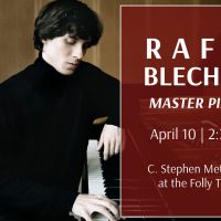 Rafał Blechacz, Master Pianist presented by Friends of Chamber Music at The Folly Theater, Kansas City MO