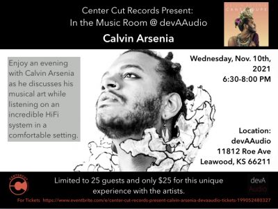 Center Cut Records Present In The Music Room At devAAudio: Featuring Calvin Arsenia presented by Center Cut Records at ,  
