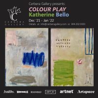 Cerbera Gallery presents: “COLOUR PLAY” | Solo Exhibition by Katherine Bello presented by Cerbera Gallery at Cerbera Gallery, Kansas City MO