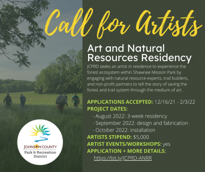 CALL FOR ARTISTS: Art and Natural Resources Reside...