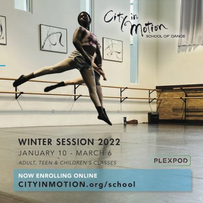 School of Dance Winter Session presented by City in Motion Dance Theater at ,  