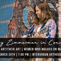Joy Zimmerman in Concert – Her Art / Their Art: Women who Walked on Water presented by InterUrban ArtHouse at InterUrban ArtHouse, Overland Park KS
