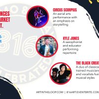 Art in the Loop’s 816 Day Concert: Kyle Jones, Circus Scorpius & the Black Creatures presented by Art in the Loop at ,  