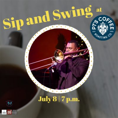 Sip & Swing at PT’s at the Crossroads feat: The Jason Goudeau Trio presented by poo at ,  