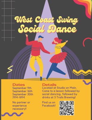 Studio on Main West Coast Swing Social presented by  at ,  