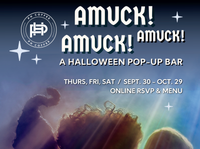 Amuck! Amuck! Amuck! presented by  at ,  