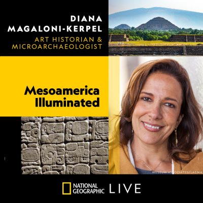 National Geographic Live Presents Mesoamerica Illuminated- Diana Magaloni-Kerpel presented by Kauffman Center for the Performing Arts at Kauffman Center for the Performing Arts, Kansas City MO