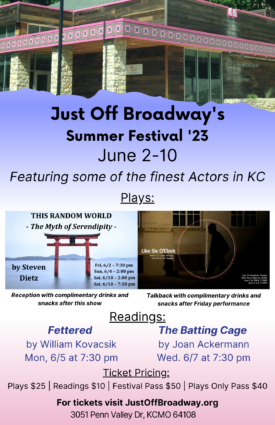 Gallery 1 - Just Off Broadway Theatre's Summer Festival '23