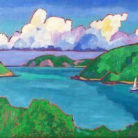 Gallery 3 - Open Studio - Colorful Landscape Paintings by Anne Garney
