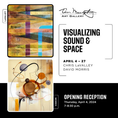 Tim Murphy Art Gallery: Visualizing Sound and Space presented by LV Arts at the Park at Tim Murphy Art Gallery, Merriam KS